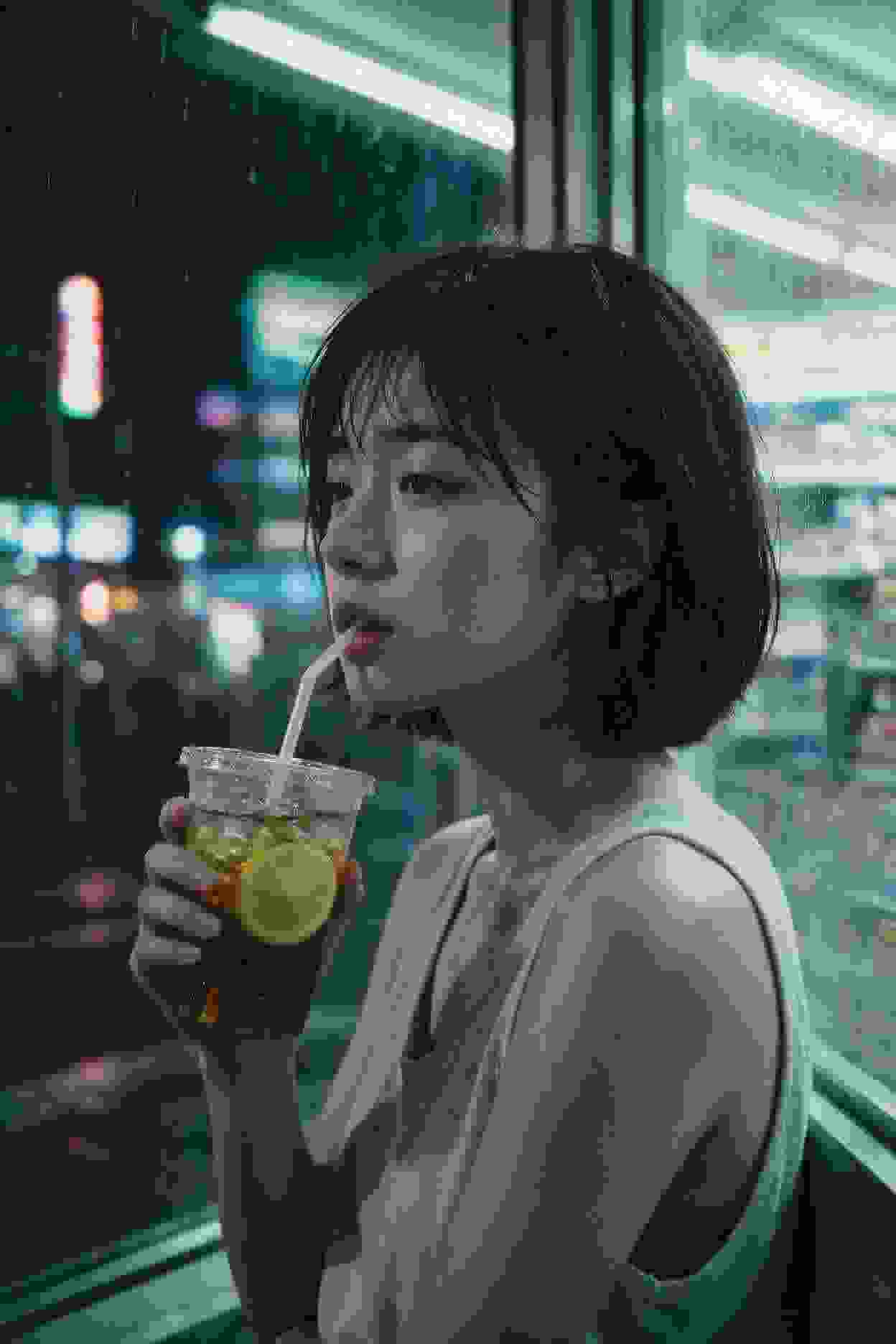 逆光奔跑